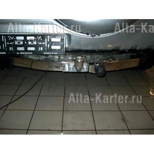 Фаркоп Baltex для Toyota RAV4 II 2000-2006. (с декор. накладкой) Фланцевое крепление. Артикул Y-02a