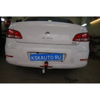 Фаркоп Bosal для Peugeot 408 2012-2020. Артикул 2557-A