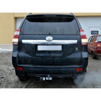 Фаркоп Imiola для Toyota Land Сruiser Prado 120 2003-2009. Фланцевое крепление. Артикул T.052