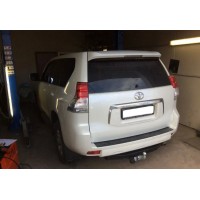 Фаркоп Imiola для Toyota Land Сruiser Prado 120 2003-2009. Фланцевое крепление. Артикул T.052