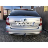 Фаркоп Galia оцинкованный для Skoda Supreb II седан, универсал 2008-2015. Артикул S099A