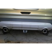 Фаркоп Galia оцинкованный для Ford Kuga II 2012-2020. Быстросъемный крюк. Артикул F113C