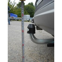 Фаркоп Galia оцинкованный для Ford Kuga II 2012-2020. Быстросъемный крюк. Артикул F113C