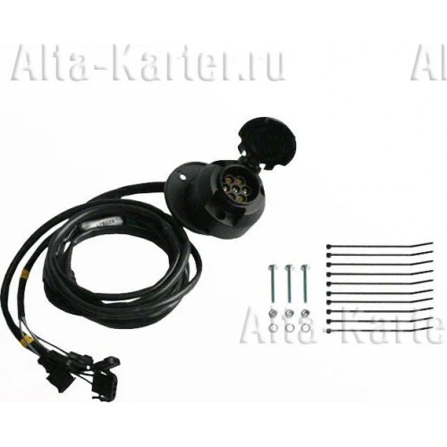Штатная электрика фаркопа Rameder (полный комплект) 7-полюсная для Honda Civic IX 2013-2020. Артикул 118232