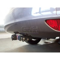 Фаркоп Galia оцинкованный для Hyundai i30 I универсал 2008-2011. Быстросъемный крюк. Артикул H076C