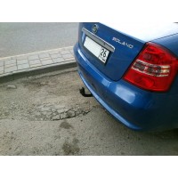 Фаркоп Bosal для Lifan Solano седан 2008-2020. Артикул 3309-A