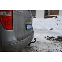 Фаркоп Лидер-Плюс для Hyundai H1 Grand Starex 2007-2020. Артикул H214-A