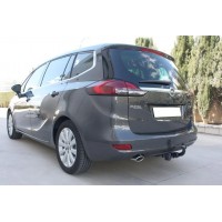 Фаркоп Aragon (быстросъемный крюк, горизонтальное крепление) для Opel Zafira B универсал (вкл. Sport) 2012-2020.. Артикул E4519CS