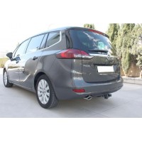 Фаркоп Aragon (быстросъемный крюк, горизонтальное крепление) для Opel Zafira B универсал (вкл. Sport) 2012-2020.. Артикул E4519CS