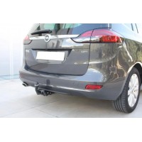 Фаркоп Aragon (быстросъемный крюк, горизонтальное крепление) для Opel Zafira B универсал (вкл. Sport) 2012-2020.. Артикул E4519CS