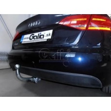 Фаркоп Galia оцинкованный для Audi A4 B8 седан, универсал 2007-2015. Быстросъемный крюк. Артикул A047C