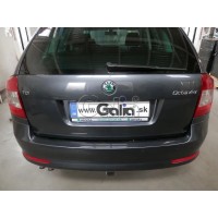 Фаркоп Galia оцинкованный для Skoda Octavia Tour седан, универсал 2004-2013. Быстросъемный крюк. Артикул S086C