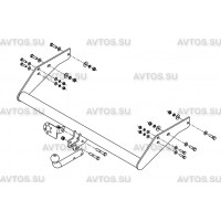 Фаркоп AvtoS для УАЗ Карго. Артикул UAZ-09