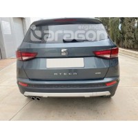 Фаркоп Aragon для Seat Ateca 2016-2020. Быстросъемный крюк. Артикул E5815AV