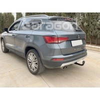 Фаркоп Aragon для Seat Ateca 2016-2020. Быстросъемный крюк. Артикул E5815AV