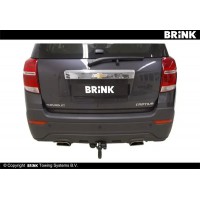 Фаркоп Brink (Thule) для Chevrolet Captiva C100/140 2013-2016. Быстросъемный крюк. Артикул 575700