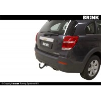 Фаркоп Brink (Thule) для Chevrolet Captiva C100/140 2013-2016. Быстросъемный крюк. Артикул 575700