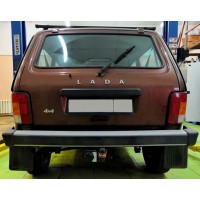 Фаркоп AvtoS (разборный) для ВАЗ 2121, 21213, 4х4 1977-2020. Артикул VAZ-21