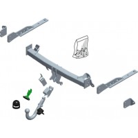 Фаркоп Brink (Thule) для Subaru Forester IV 2013-2018. Быстросъемный крюк. Артикул 570100