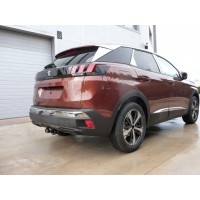 Фаркоп Aragon (быстросъемный крюк, горизонтальное крепление) для Peugeot 3008 II 2016-2020. Артикул E4723CS