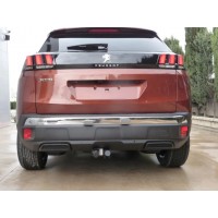 Фаркоп Aragon (быстросъемный крюк, горизонтальное крепление) для Peugeot 3008 II 2016-2020. Артикул E4723CS