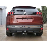 Фаркоп Aragon (быстросъемный крюк, горизонтальное крепление) для Peugeot 3008 II 2016-2020. Артикул E4723CS