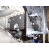 Фаркоп Galia оцинкованный для Hyundai Santa Fe II 2006-2012. Быстросъемный крюк. Артикул H069C