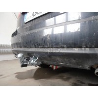 Фаркоп Galia оцинкованный для Hyundai Santa Fe II 2006-2012. Быстросъемный крюк. Артикул H069C