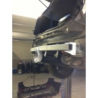 Фаркоп Galia оцинкованный для Hyundai Santa Fe II 2006-2012. Быстросъемный крюк. Артикул H069C