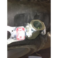 Фаркоп Galia оцинкованный для Hyundai Santa Fe II 2006-2012. Быстросъемный крюк. Артикул H069C