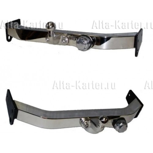 Фаркоп Baltex для Mitsubishi ASX 2010-2020. (с декор. накладкой) Фланцевое крепление. Артикул 14.1905.08