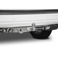 Фаркоп Rival (с нерж. накладкой) для Toyota Land Cruiser 200 (кроме Executive, TRD) 2007-2015 2015-2020. Артикул F.5703.003