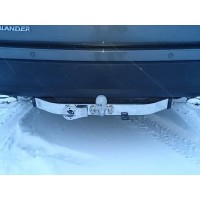 Фаркоп Baltex для Toyota Highlander III 2014-2020. (с декор. накладкой) Фланцевое крепление. Артикул 24.2554.08