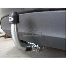 Фаркоп Galia оцинкованный для Ford Fiesta VI (дл. базы 2489мм) 2008-2019. Быстросъемный крюк. Артикул F110C