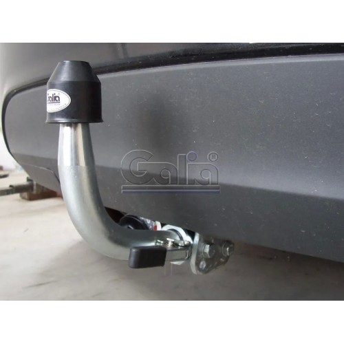 Фаркоп Galia оцинкованный для Ford Fiesta VI (дл. базы 2489мм) 2008-2019. Быстросъемный крюк. Артикул F110C