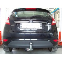 Фаркоп Galia оцинкованный для Ford Fiesta VI (дл. базы 2489мм) 2008-2019. Быстросъемный крюк. Артикул F110C