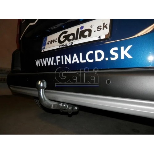 Фаркоп Galia оцинкованный для Peugeot Partner II (Tepee) L1 (длина базы 4380мм) 2008-2020. Быстросъемный крюк. Артикул C052C