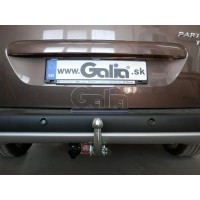 Фаркоп Galia оцинкованный для Peugeot Partner II (Tepee) L1 (длина базы 4380мм) 2008-2020. Быстросъемный крюк. Артикул C052C