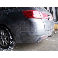 Фаркоп Galia оцинкованный для Honda Accord VIII седан, универсал 2008-2012. Быстросъемный крюк. Артикул H078C