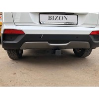 Фаркоп Bizon для Hyundai Creta 2016-2020. Быстросъемный крюк. Артикул FA 0180-E