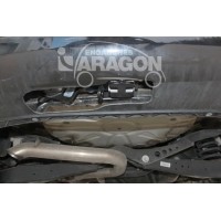 Фаркоп Aragon (быстросъемный крюк, вертикальное крепление) для Fiat Leon II 2005-2012. Артикул E6712AV