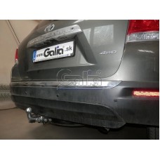 Фаркоп Galia оцинкованный для Toyota Highlander II 2010-2013. Быстросъемный крюк. Артикул T068C