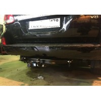 Фаркоп Baltex для Toyota Land Cruiser 200 2007-2020. Фланцевое крепление. Артикул Y-20