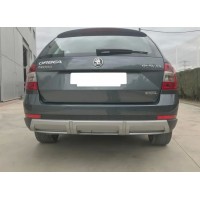 Фаркоп Aragon (быстросъемный крюк, вертикальное крепление) для Skoda Octavia A7 рестайлинг 2017-2020. Артикул E5906CV