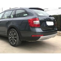 Фаркоп Aragon (быстросъемный крюк, вертикальное крепление) для Skoda Octavia A7 рестайлинг 2017-2020. Артикул E5906CV