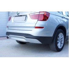Фаркоп Aragon (быстросъемный крюк, вертикальное крепление) для BMW X3 F25 2010-2014. Артикул E0805CV