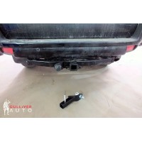 Фаркоп Bizon для Toyota Land Cruiser 150 Prado 2009-2020 (2 точки крепления, макс. нагрузка 3300/120 кг). Быстросъемный крюк. Артикул FA 0602-E