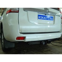 Фаркоп Bizon для Toyota Land Cruiser 150 Prado 2009-2020 (2 точки крепления, макс. нагрузка 3300/120 кг). Быстросъемный крюк. Артикул FA 0602-E