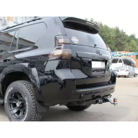 Фаркоп Bizon для Toyota Land Cruiser 150 Prado 2009-2020 (2 точки крепления, макс. нагрузка 3300/120 кг). Быстросъемный крюк. Артикул FA 0602-E