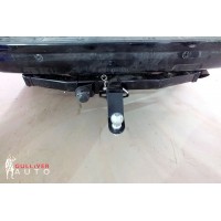 Фаркоп Bizon для Toyota Land Cruiser 150 Prado 2009-2020 (2 точки крепления, макс. нагрузка 3300/120 кг). Быстросъемный крюк. Артикул FA 0602-E